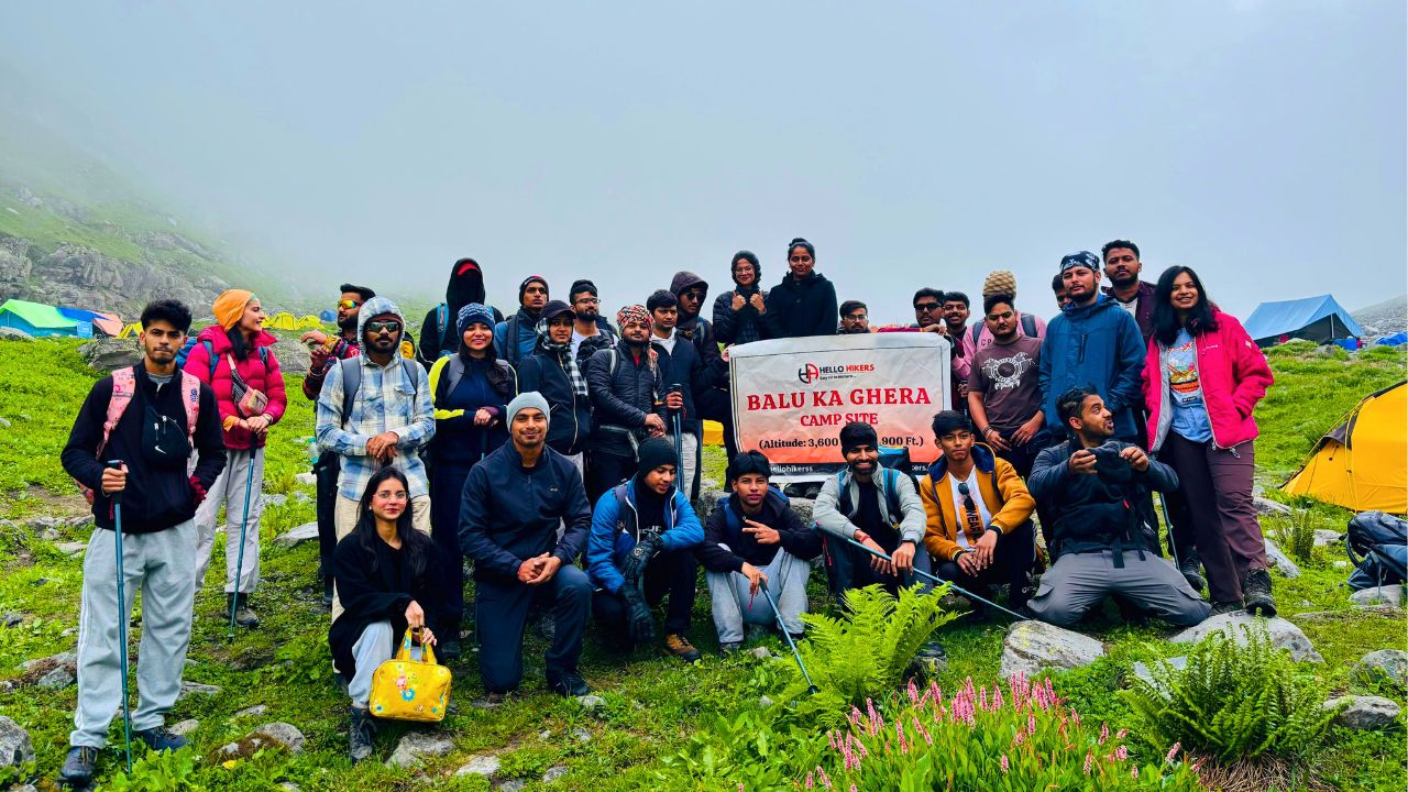 Balu ka Ghera Campsite Hello Hikers Hampta Pass Trek
